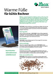FIBOTHERM Trockenschüttung:Info