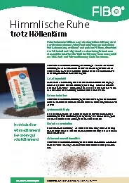 FIBOPHON Schallschutzschüttung