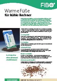 FIBOTHERM Trockenschüttung