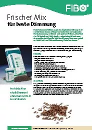 FLOORMIX Gebundene Schüttung
